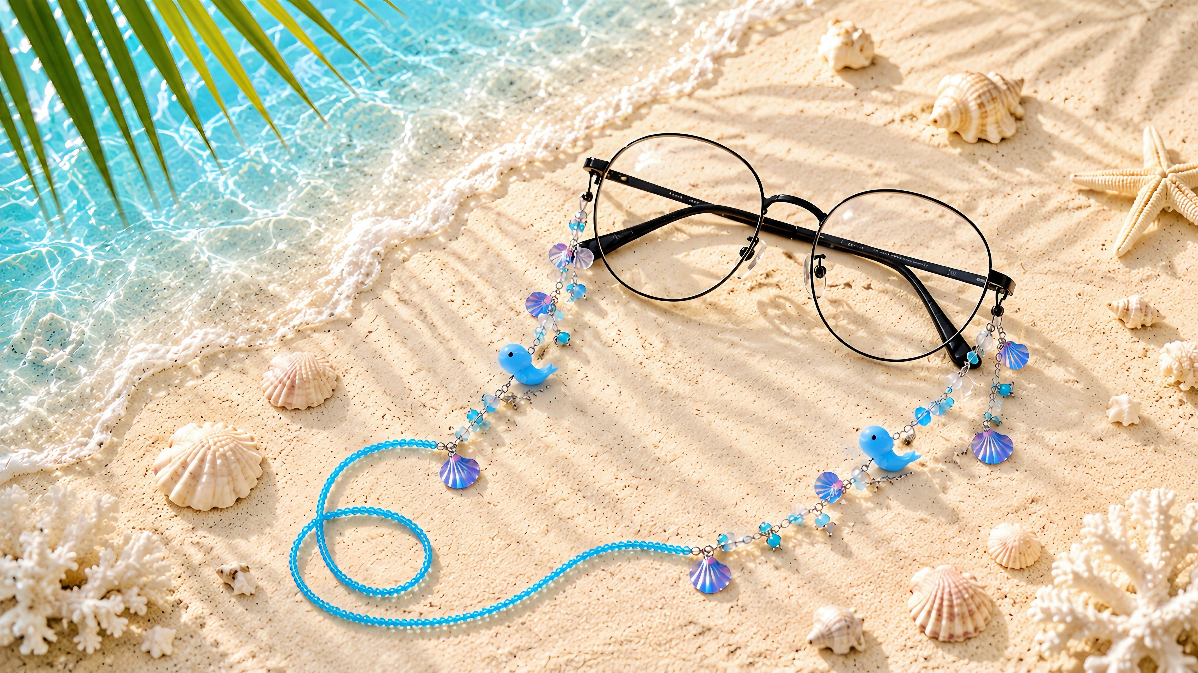 Beach & Ocean Glasses Chains Collection