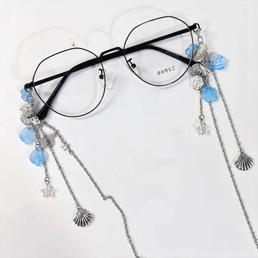 Ocean Seashell Star Glasses Chain
