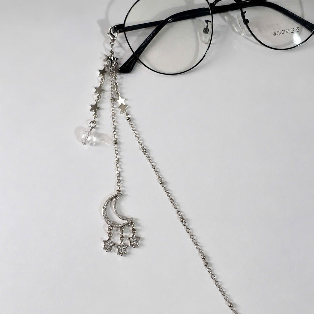 Celestial Moon Glasses Chain