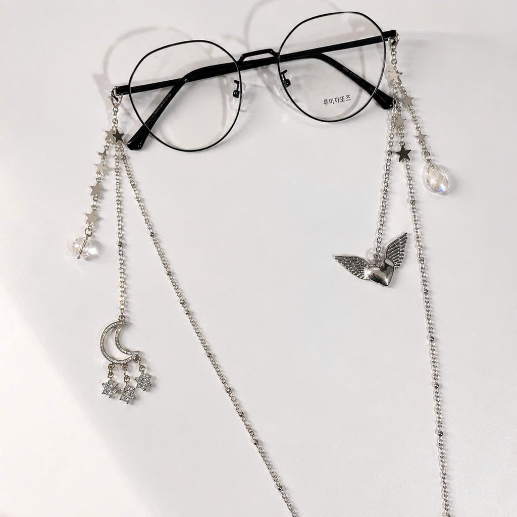 Celestial Moon Glasses Chain