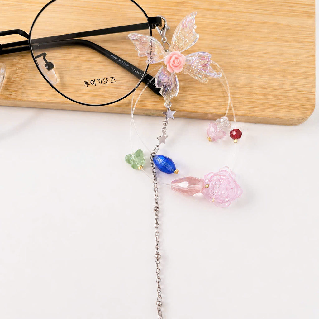 Fairy Butterfly Glasses Chain