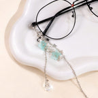 Mint Flower Glasses Chain