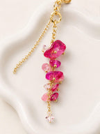 Pink Gemstone Glasses Chain