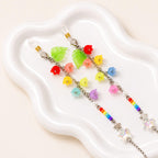 Rainbow Lily Flower Glasses Chain