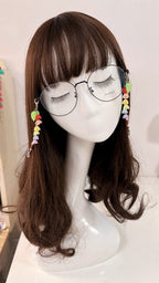 Rainbow Lily Flower Glasses Chain