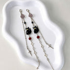 Black Cat Star Glasses Chain