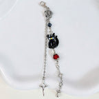 Black Cat Star Glasses Chain