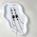 Black Cat Star Glasses Chain