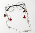 Black Cat Moon Glasses Chain