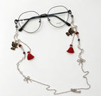 Black Cat Moon Glasses Chain