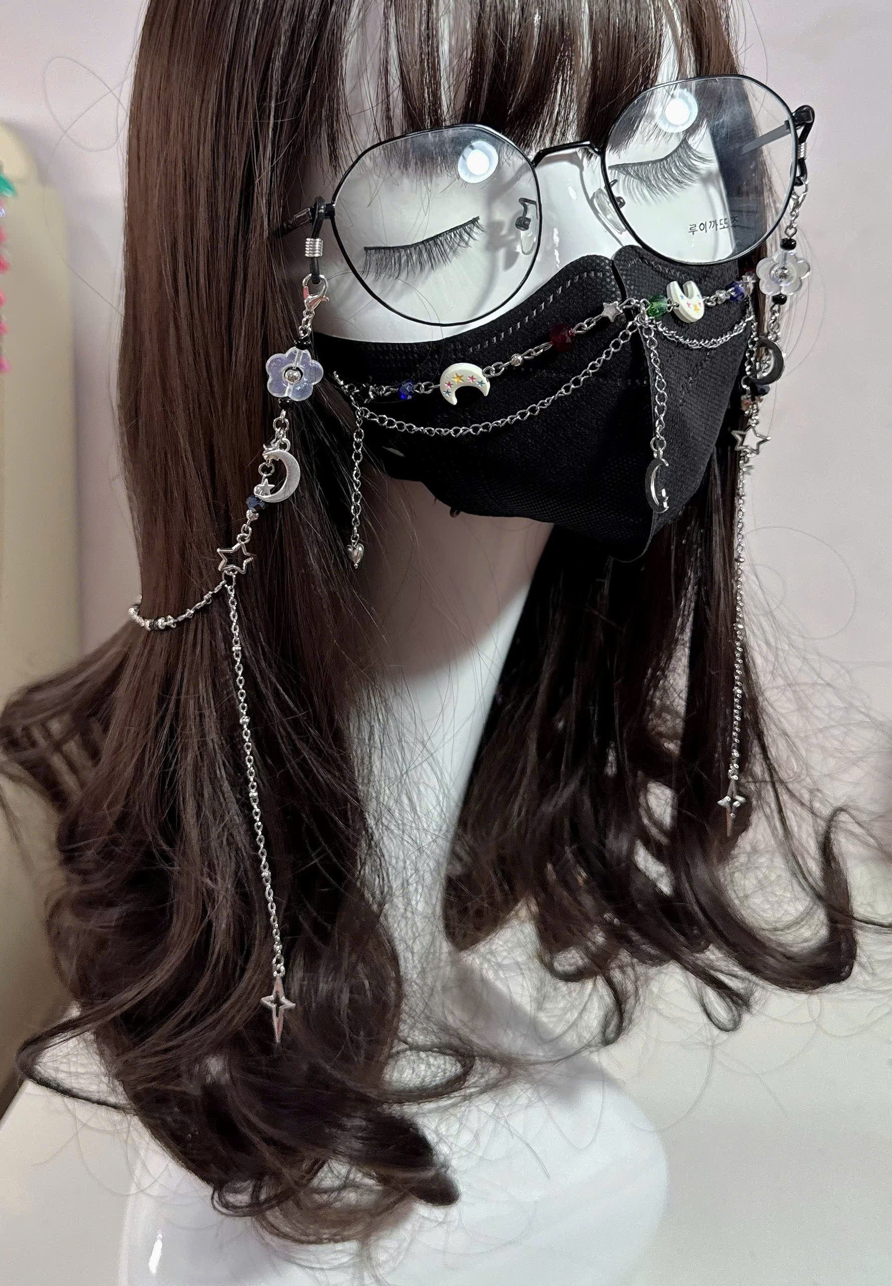 Moon Star Glasses Chain