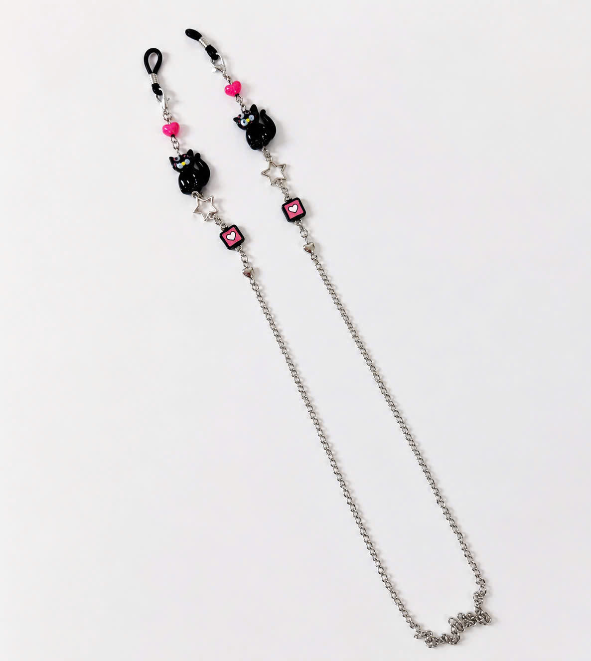 Black Cat Glasses Chain