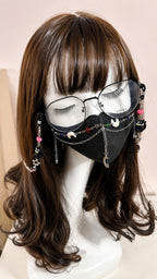 Black Cat Glasses Chain