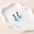 Blue Whale Glasses Charm