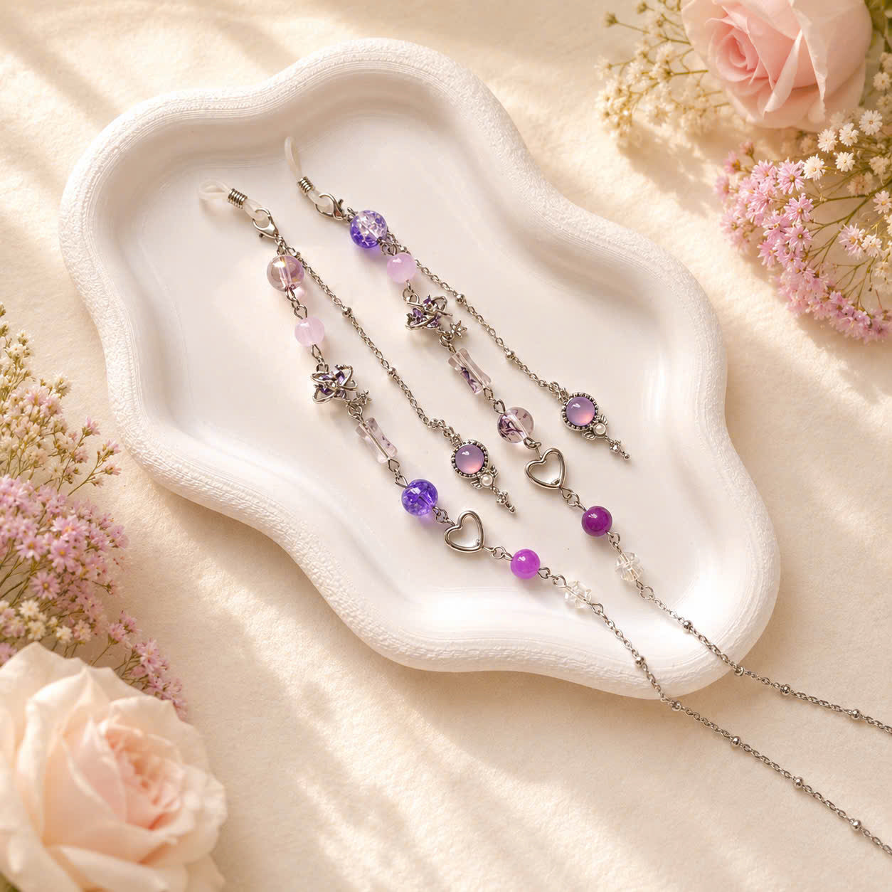 Lavender Celestial Glasses Chain