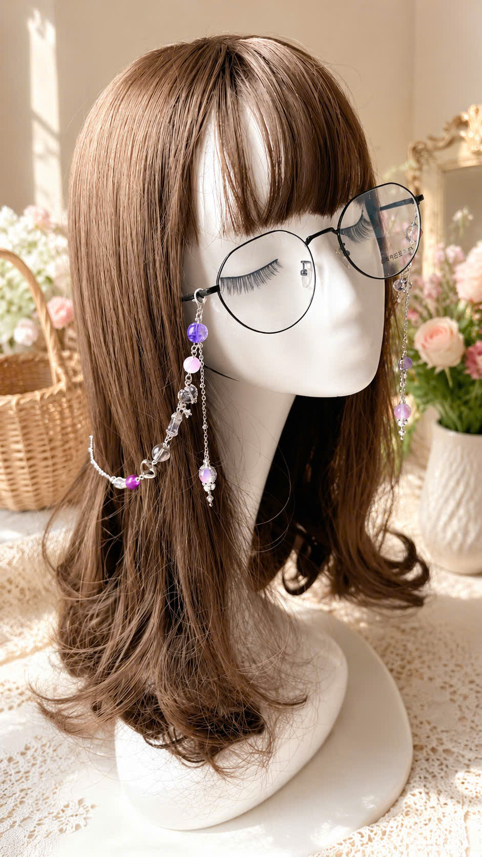 Lavender Celestial Glasses Chain