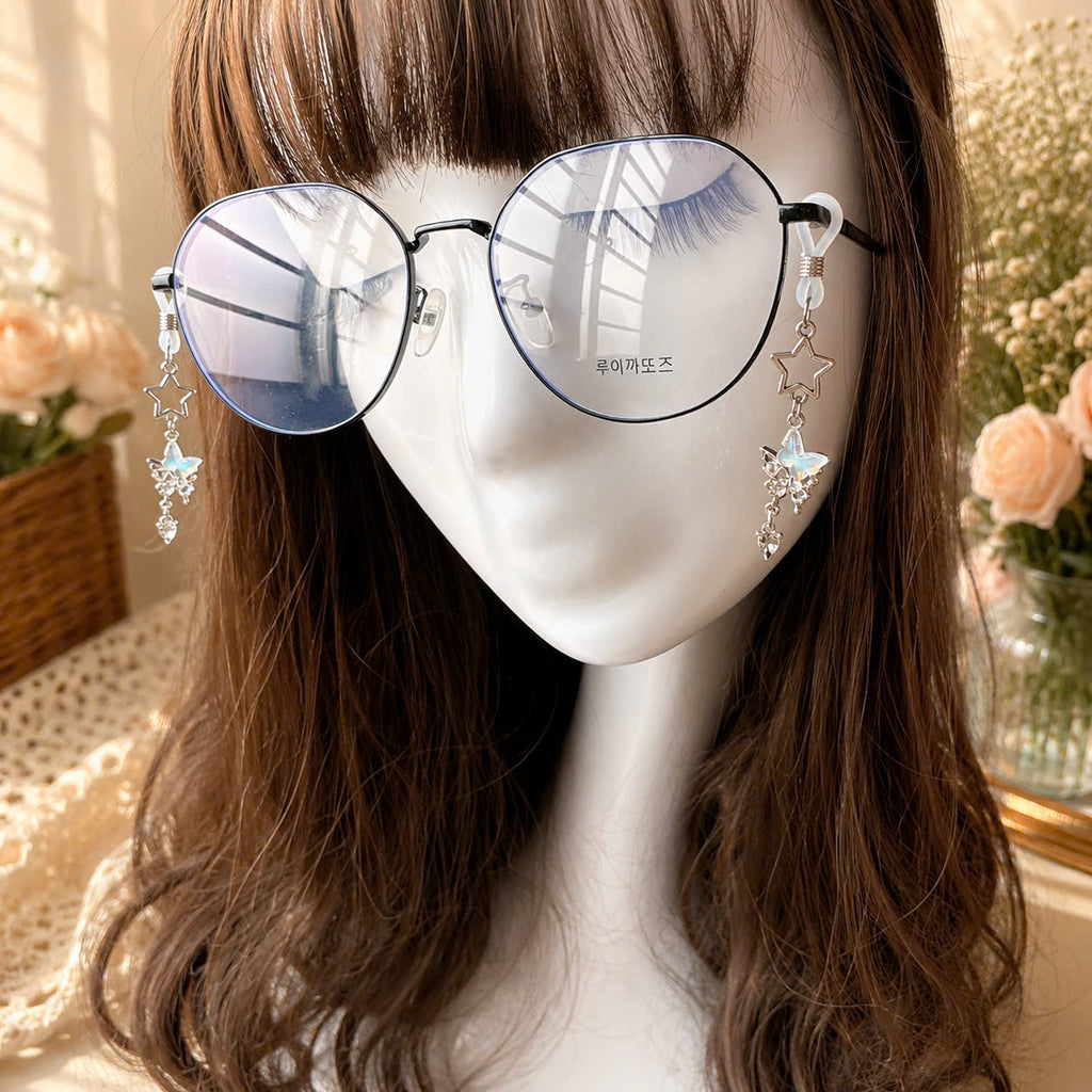 Butterfly Glasses Charms