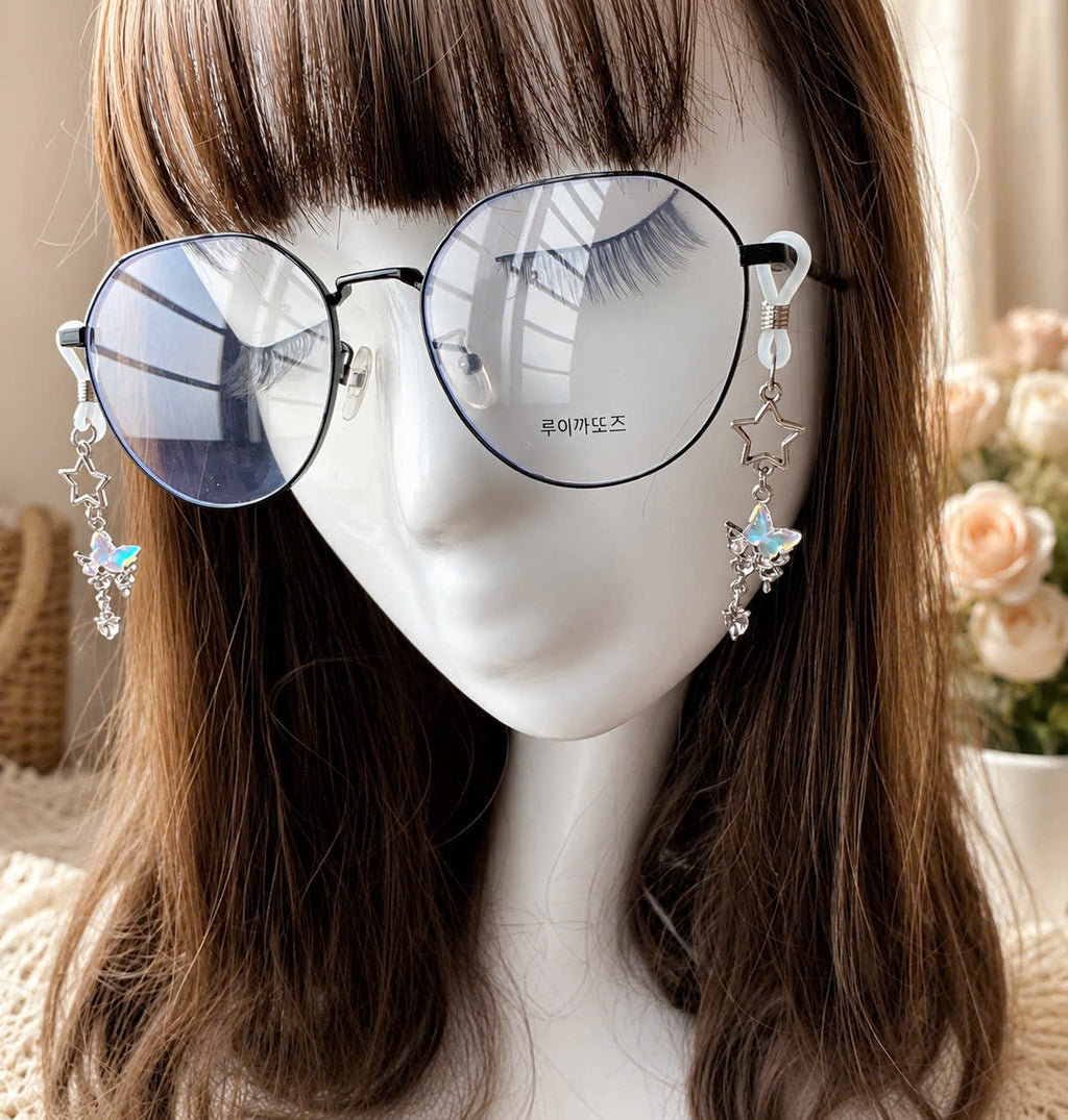 Butterfly Glasses Charms