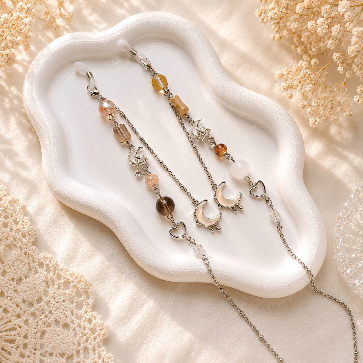 Celestal Moon Glasses Chain