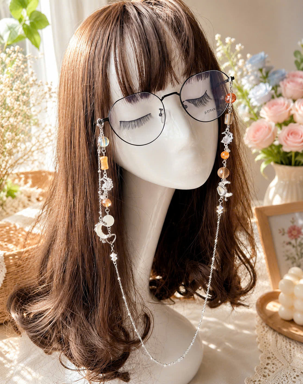 Celestal Moon Glasses Chain