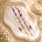 Purple Butterfly Glasses Chain