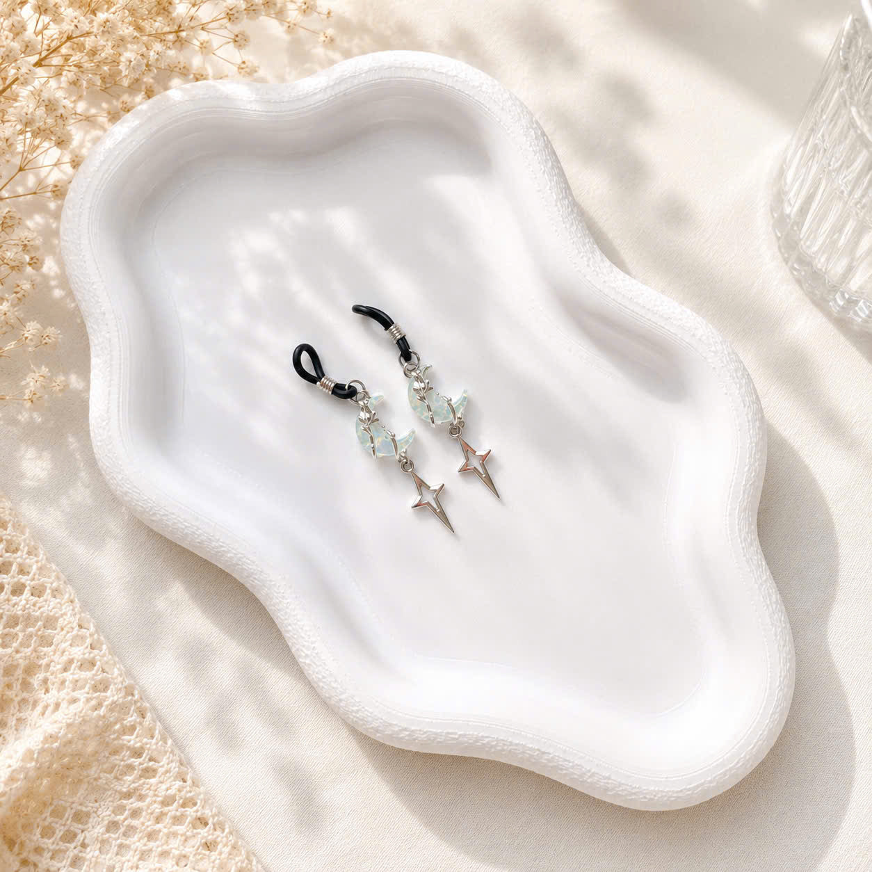 Celestial Moon Glasses Charms