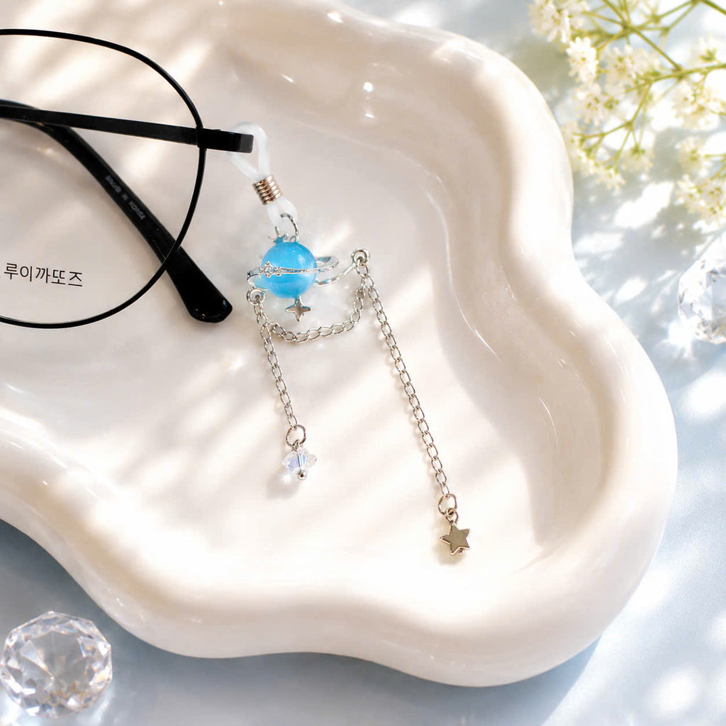 Blue Planet Glasses Charms