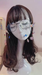 Fairy Butterfly Glasses Chain