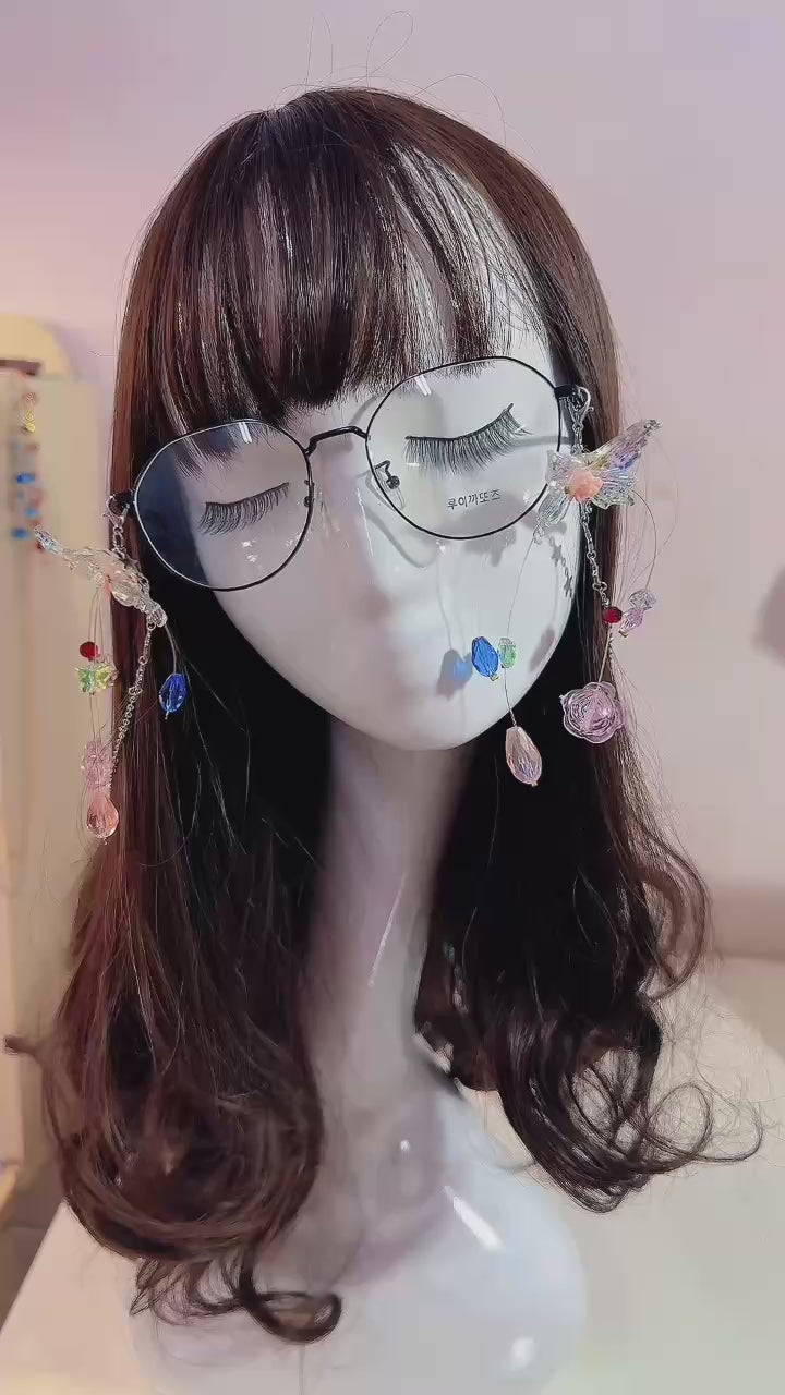Fairy Butterfly Glasses Chain