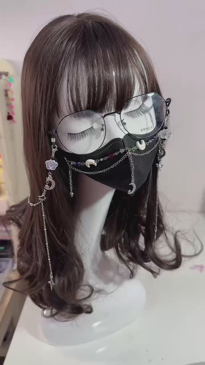 Moon Star Glasses Chain