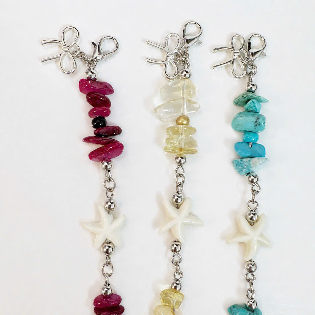 Starfish Glasses Chain - Handmade Beaded Eyeglass Chain, Coastal Inspried Glasses Accessory
