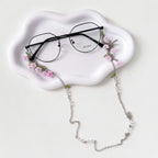 Pink Cherry Blossom Glasses Chain