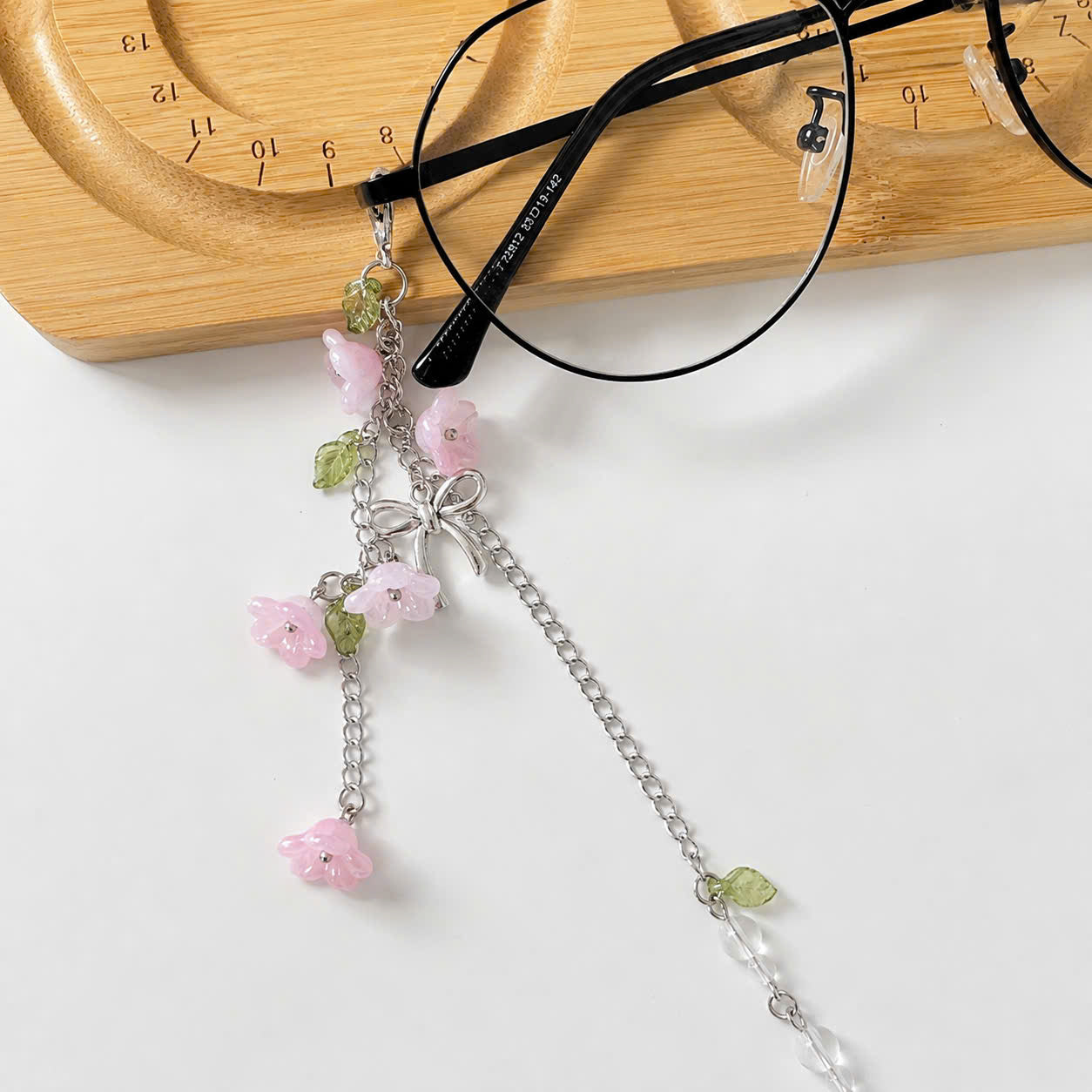 Pink Cherry Blossom Glasses Chain